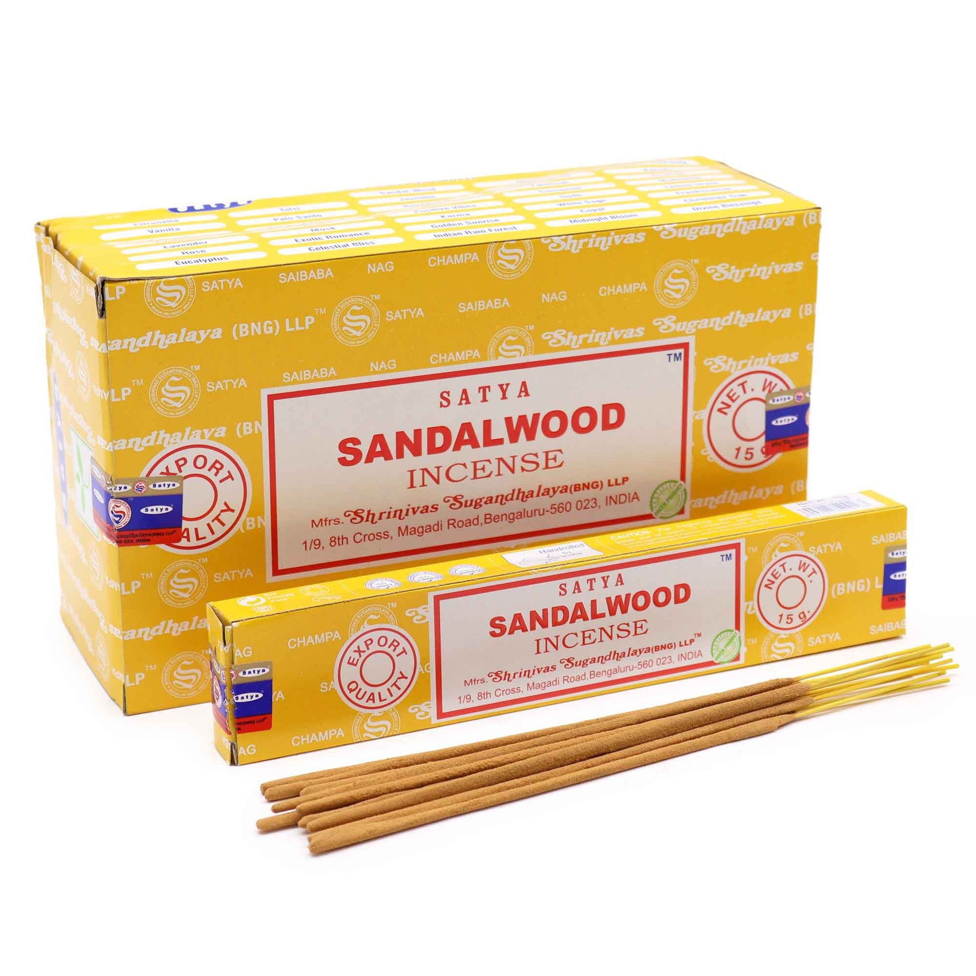 Satya Incense Sticks - Sandalwood