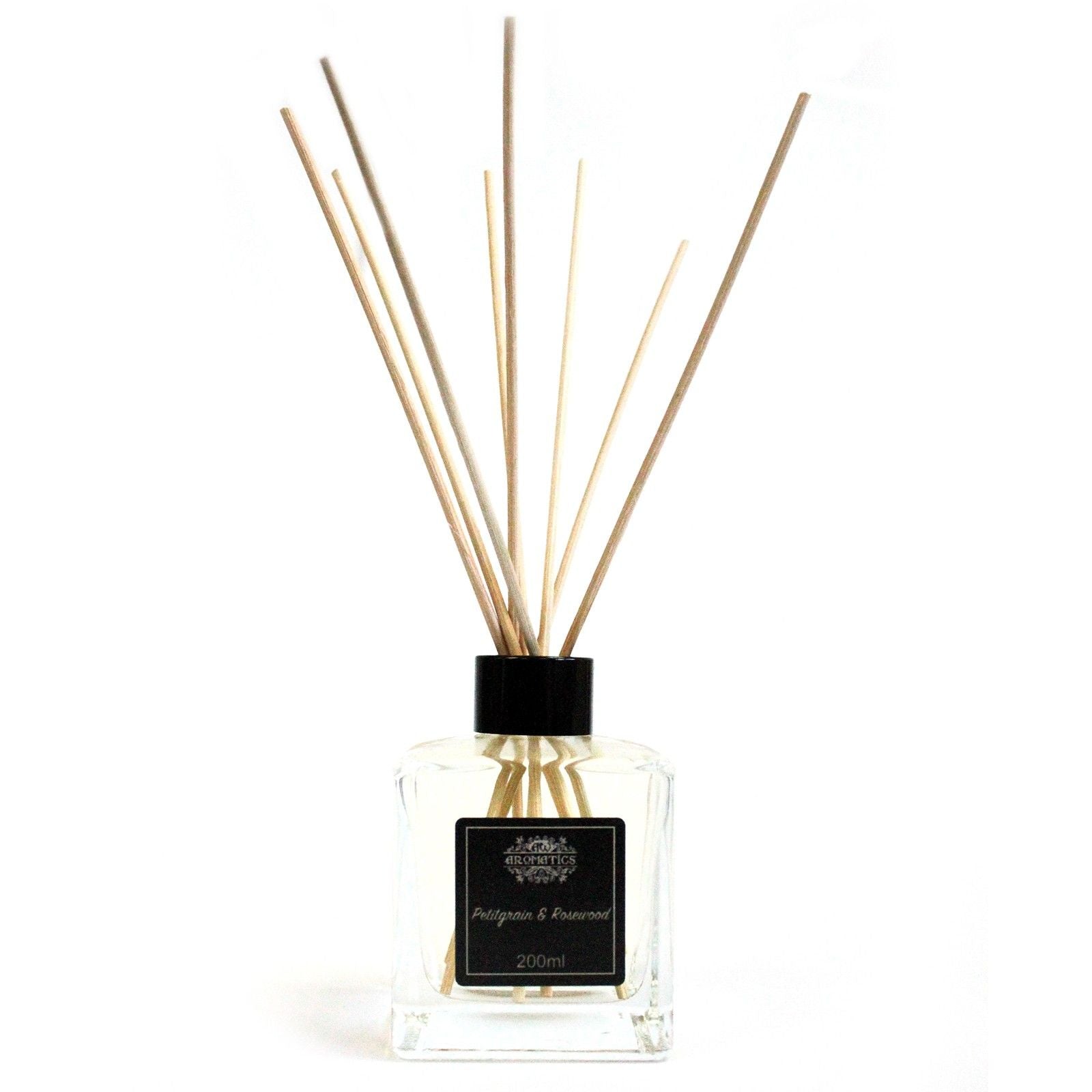 Petitgrain & Rosewood Reed Diffuser: Relaxing Aroma - 200ml