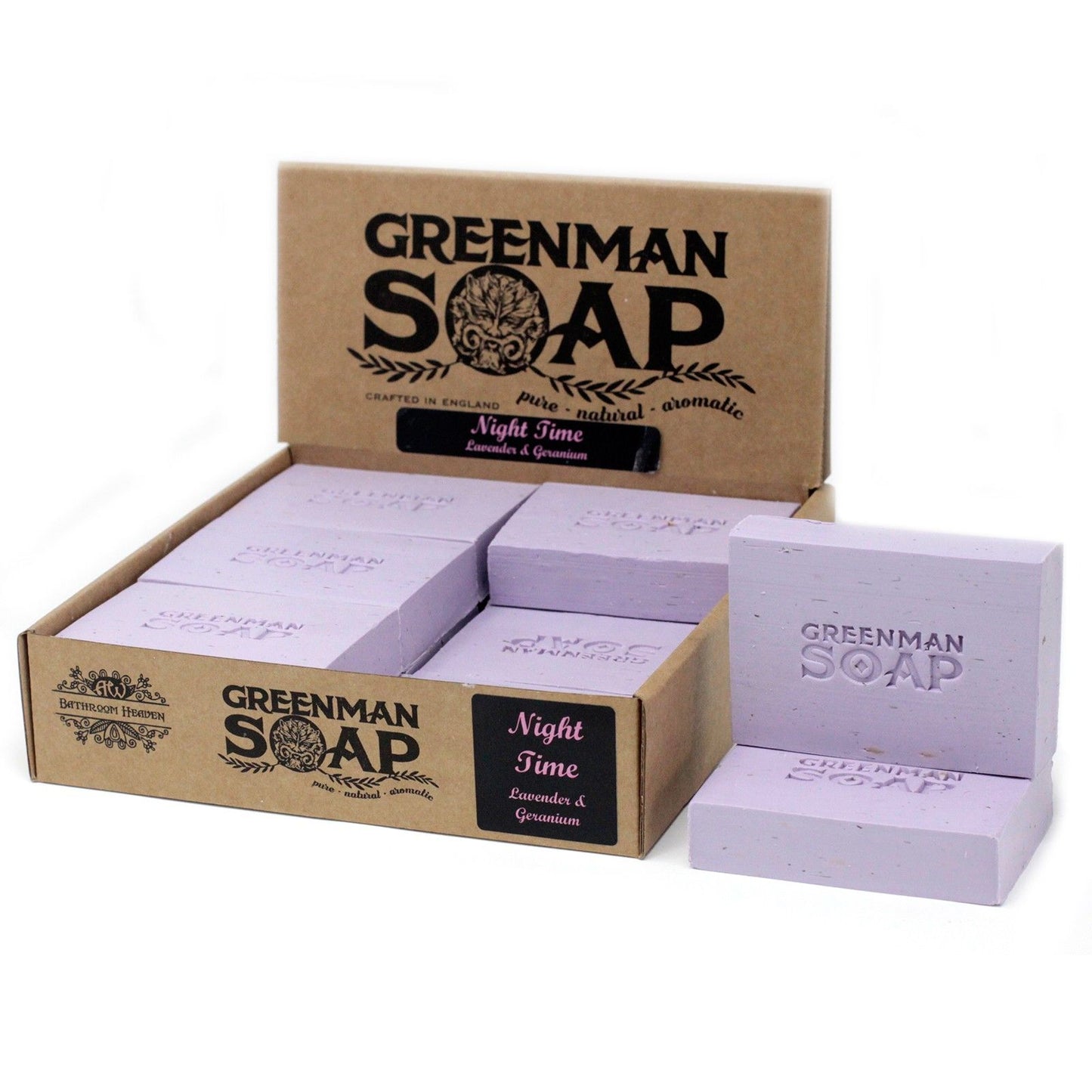 Soap Slice: Lavender & Geranium - Approx 100g