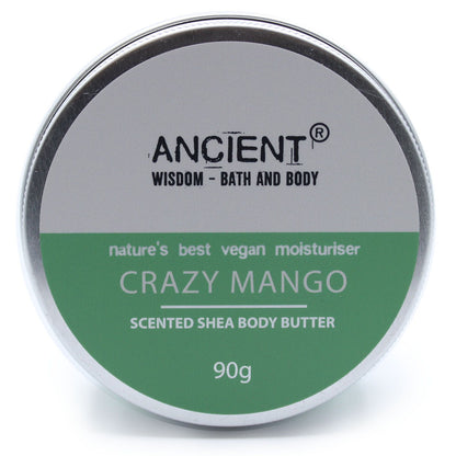 Scented Shea Body Butter: Crazy Mango - 90g