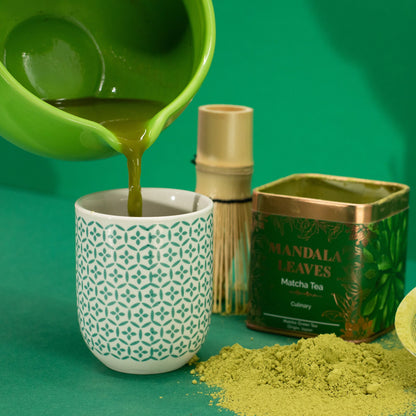 Mandala Leaves: Ceremonial Matcha Tea - 50g