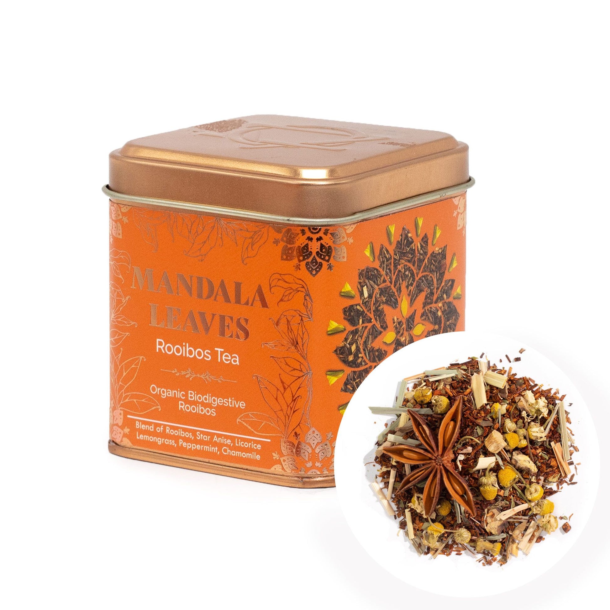 Mandala Leaves: Biodigest Rooibos - 50g