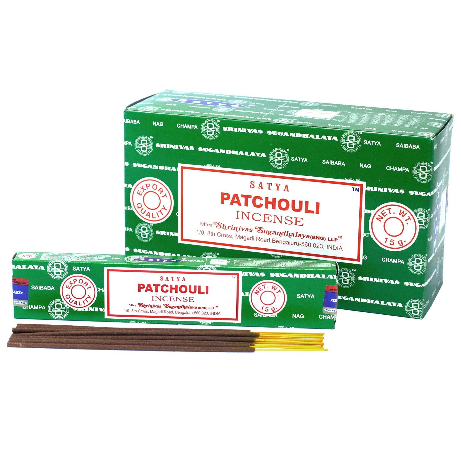 Satya Incense Sticks - Patchouli