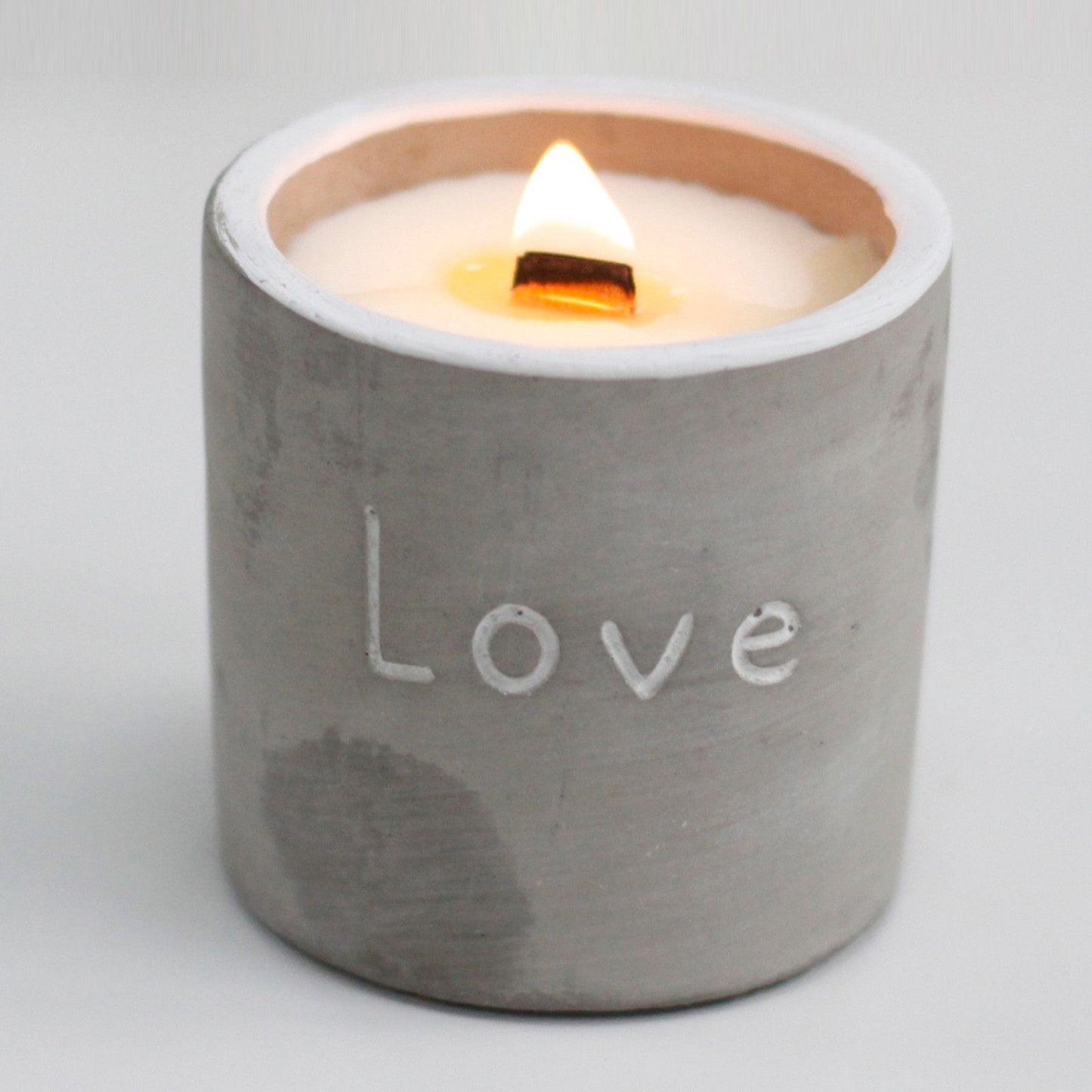 Concrete Candle - Purple Fig & Casis