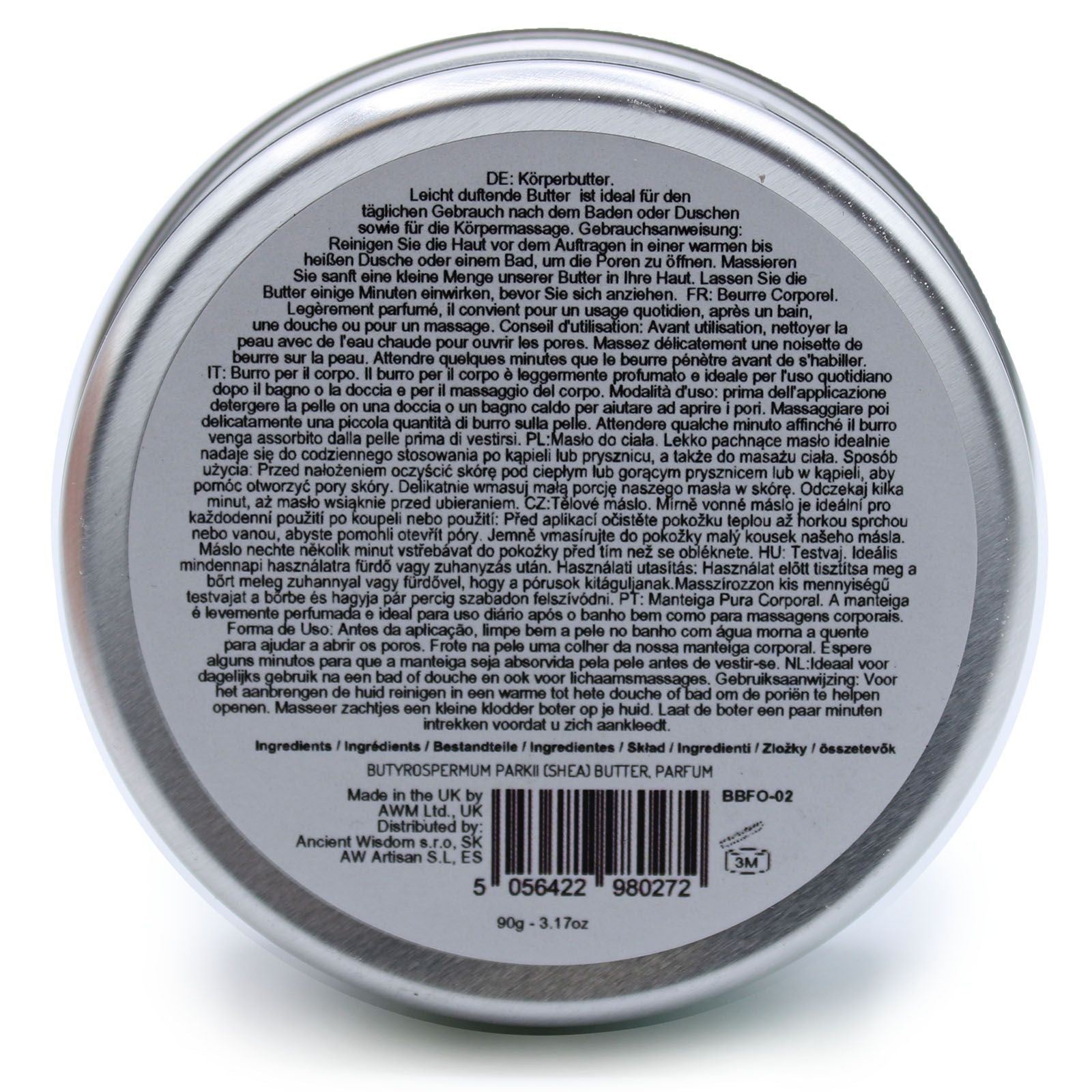 Scented Shea Body Butter: Crazy Mango - 90g