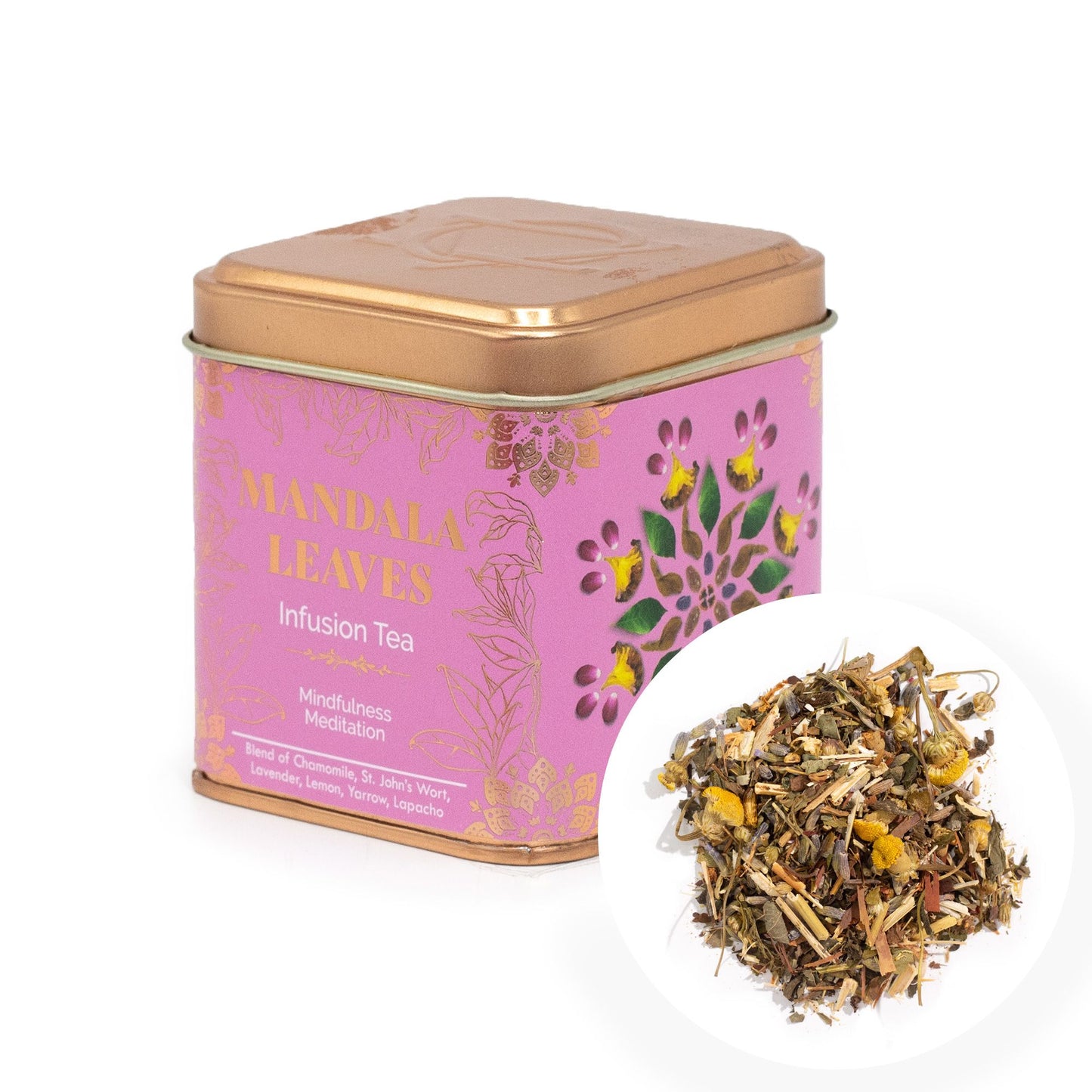 Mandala Leaves: Mindfulness Meditation Tea Blend - 50g