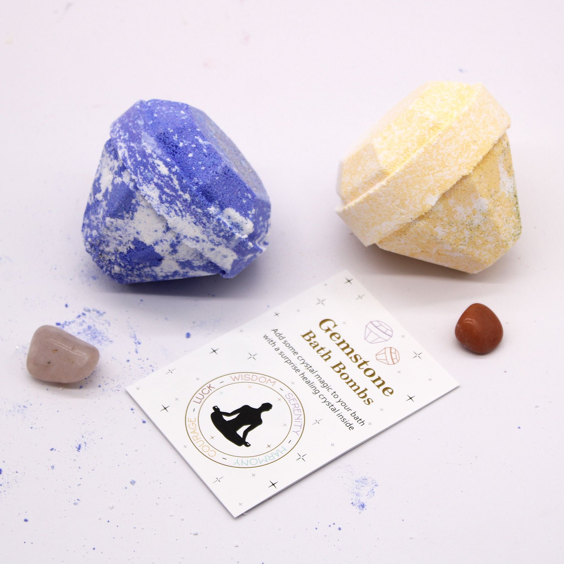 Gemstone Bath Bomb: Extreme Fragrance - 190g+