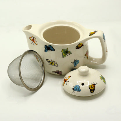 Herbal Teapot: Small Butterfly Design - 350ml