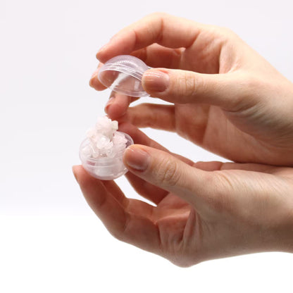 Bergamot Bath Bomb With Rose Quartz Gemstone Bracelet - 140g - Bath & Soak