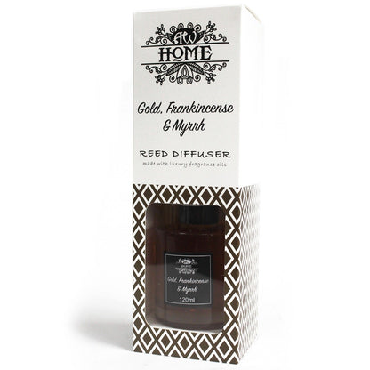 Fragrance Reed Diffuser: Gold, Frankincense & Myrrh - 120ml