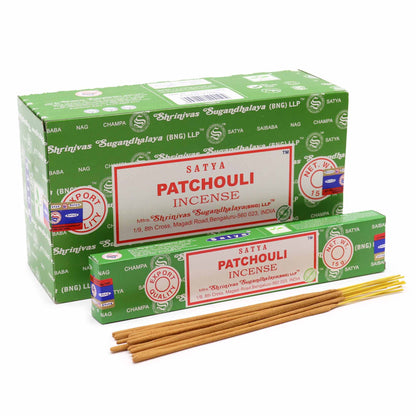 Satya Incense Sticks - Patchouli