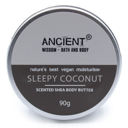 Scented Shea Body Butter: Sleepy Coconut - 90g