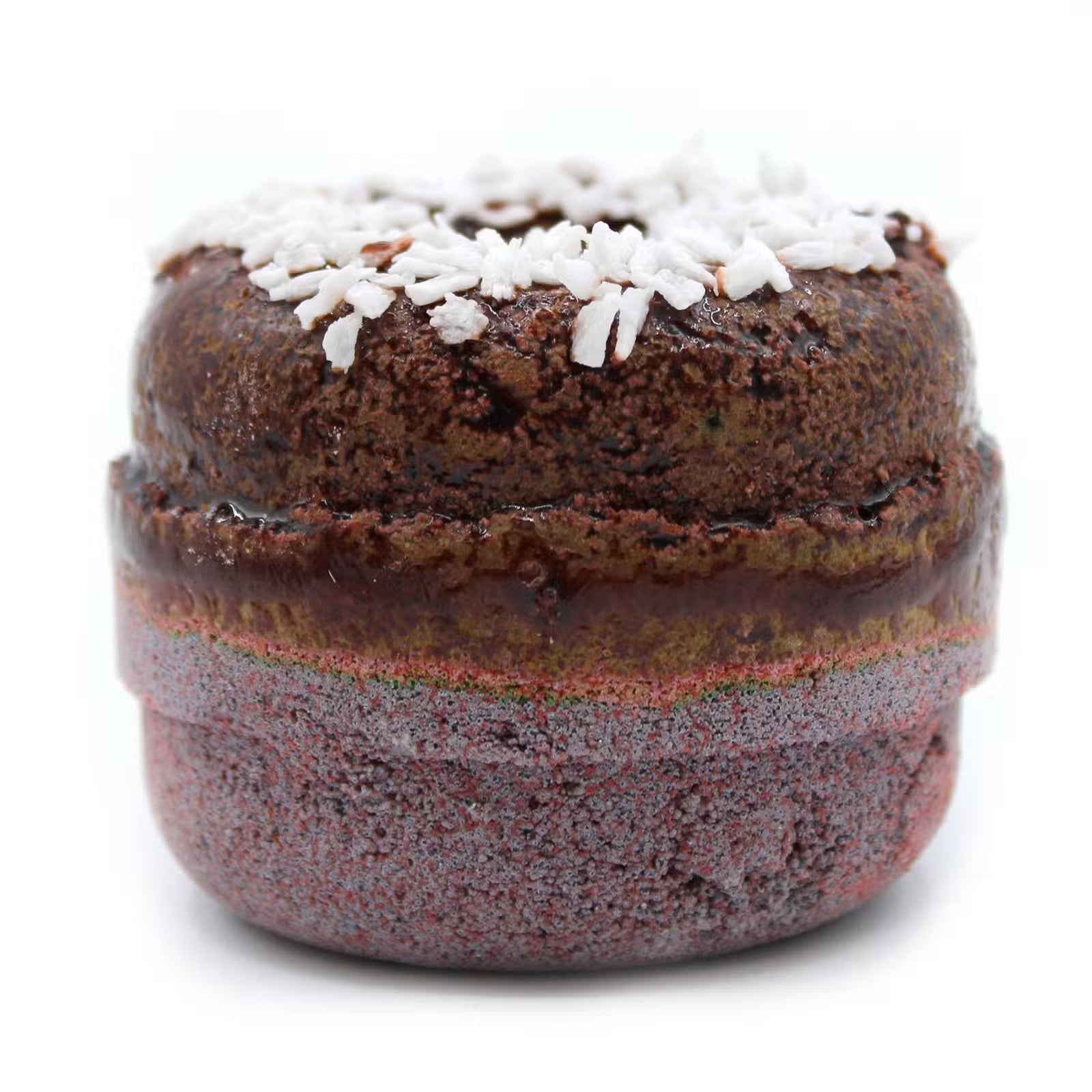 Chocolate & Coconut Doughnut Bath Bomb - 180g
