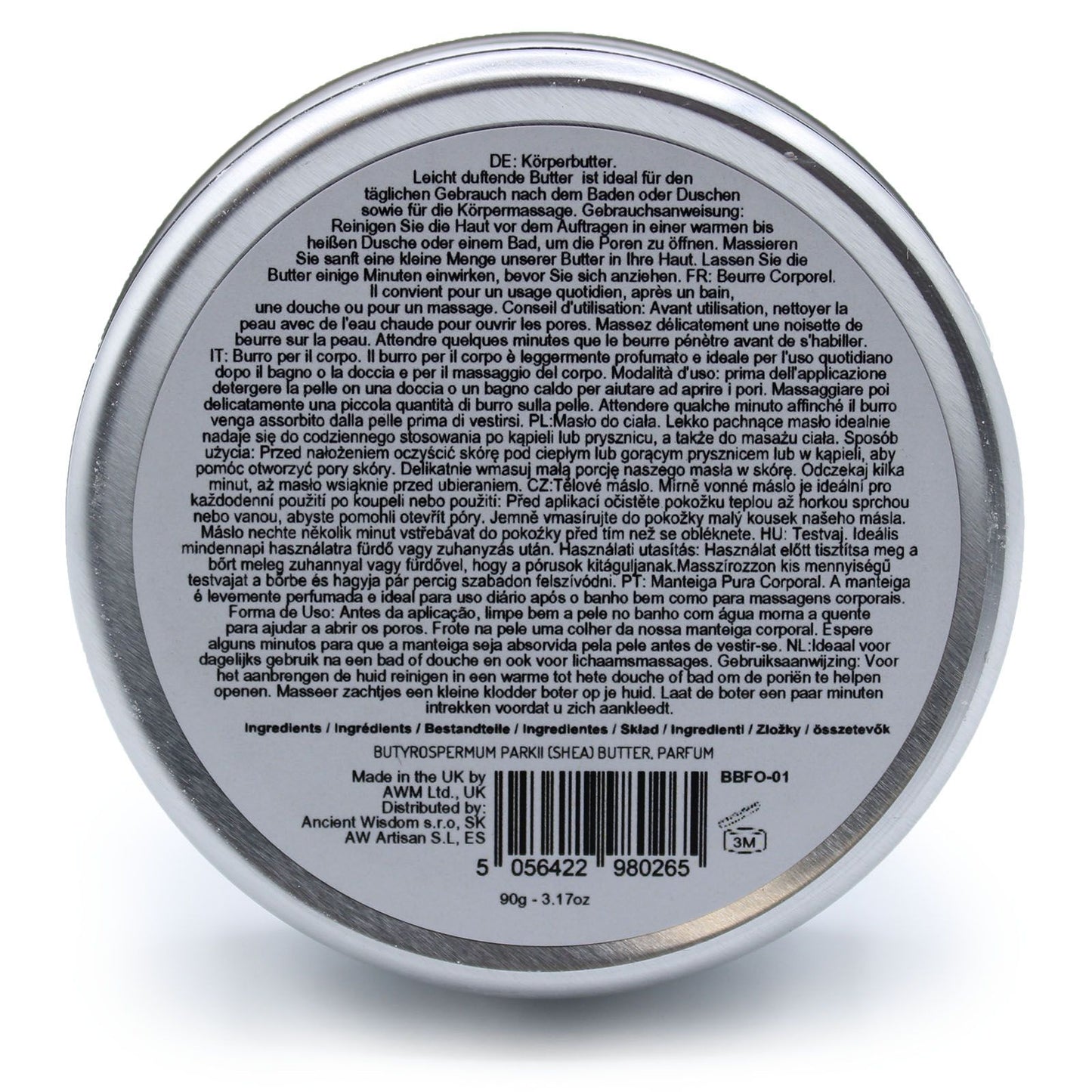 Scented Shea Body Butter: Sleepy Coconut - 90g