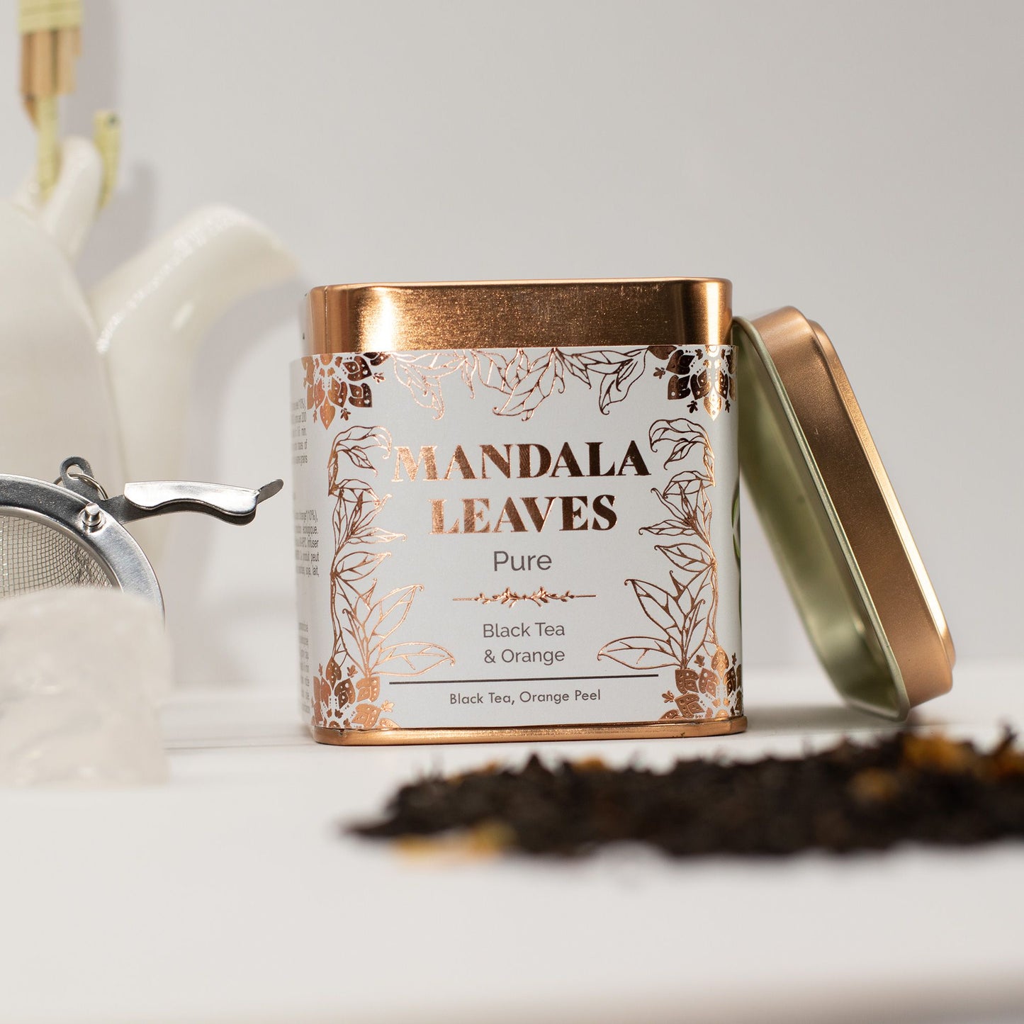 Mandala Leaves: Black Tea & Orange - 50g