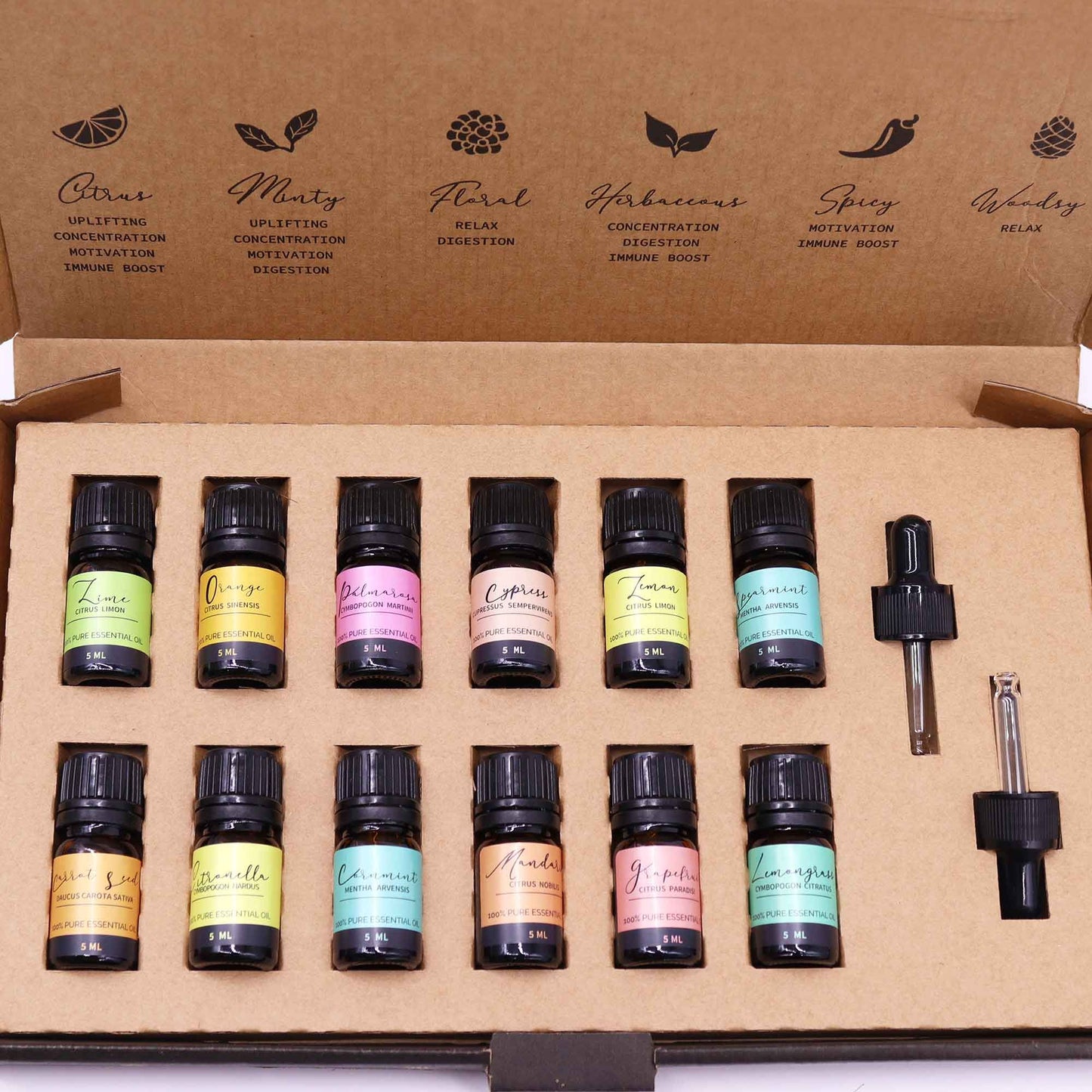 Aromatherapy Essential Oil Set - Summer Set