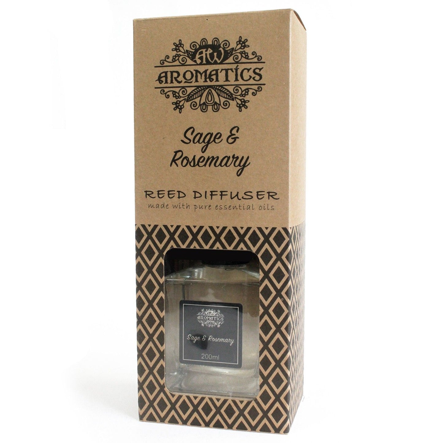 Sage & Rosemary Reed Diffuser: Purifying Aroma - 200ml
