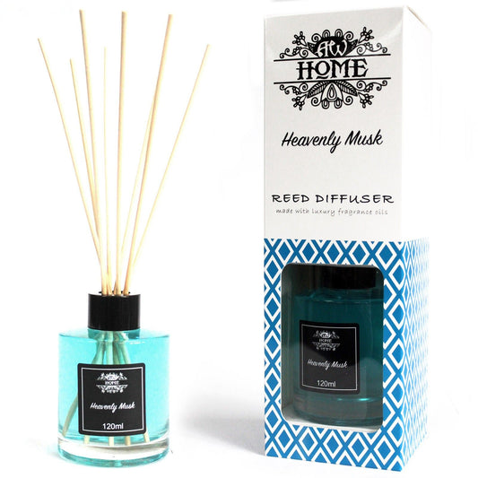 Fragrance Reed Diffuser: Heavenly Musk - 120ml