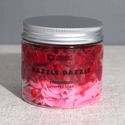 Raspberry Moisturising Whipped Soap - 120g