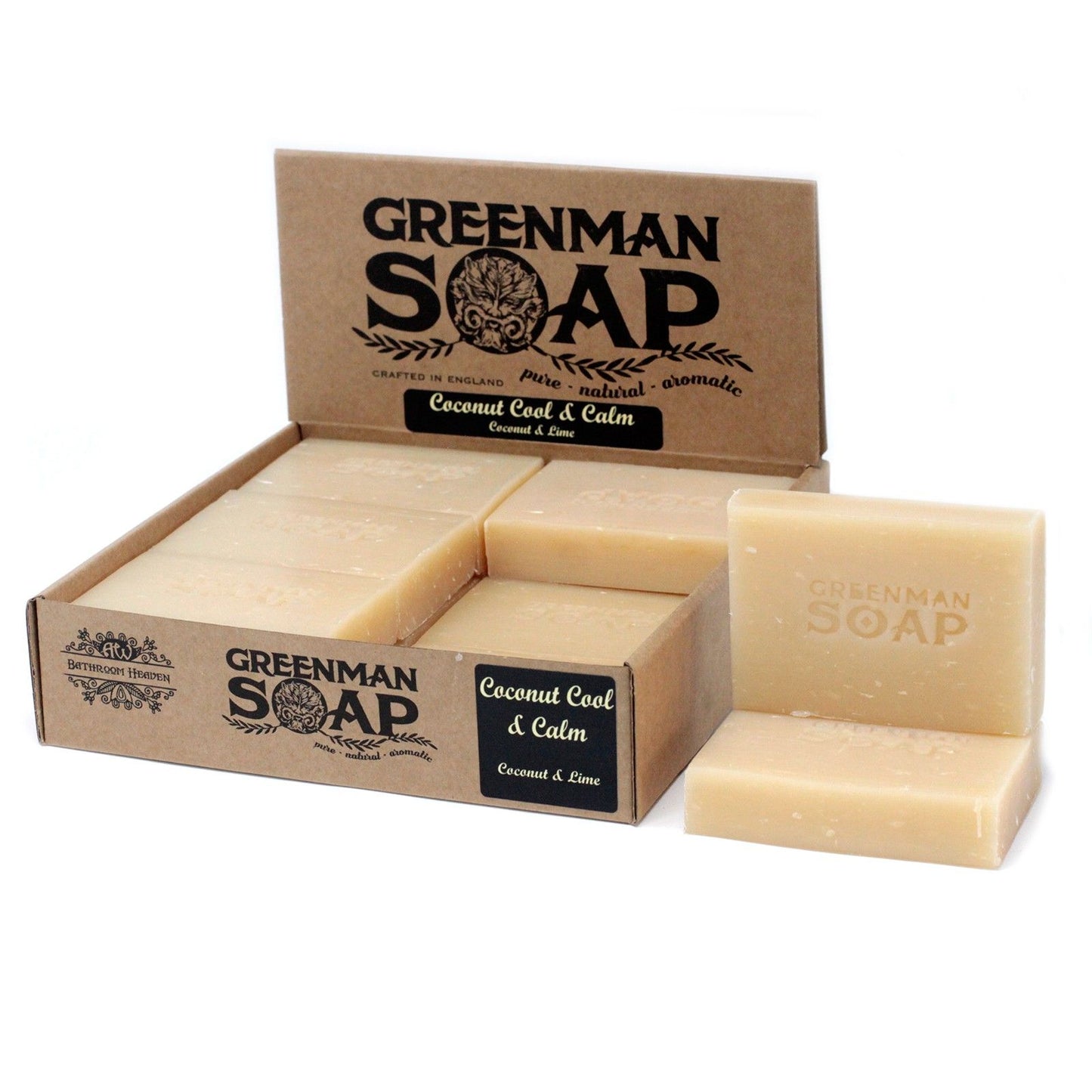 Soap Slice: Coconut & Lime - Approx 100g