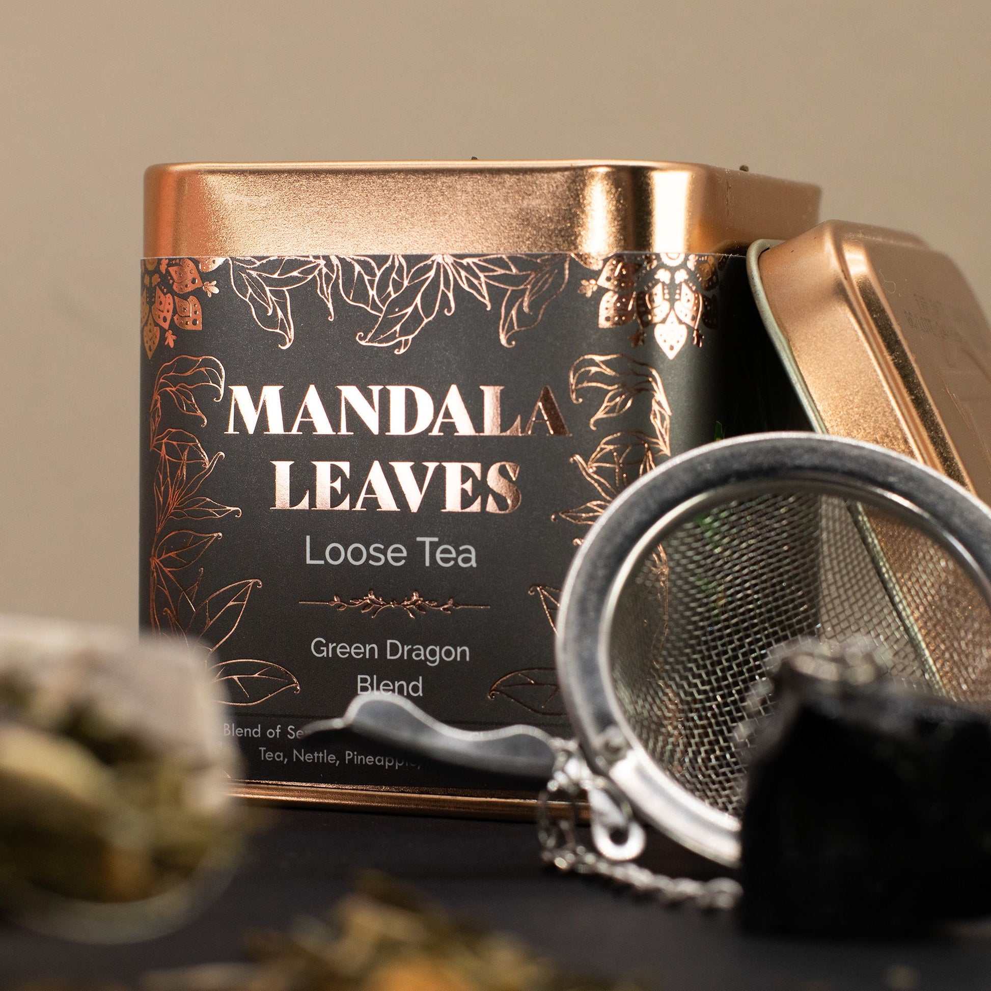 Mandala Leaves: Green Dragon Tea Blend - 50g