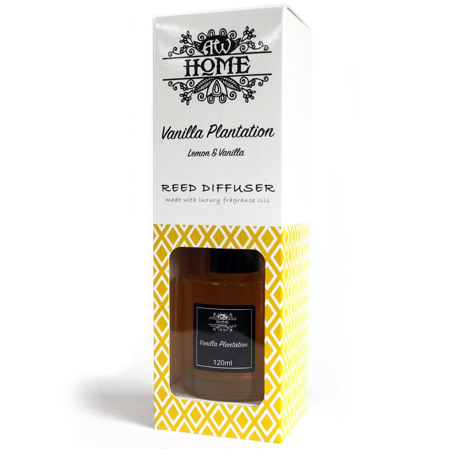 Fragrance Reed Diffuser: Vanilla Plantation - 120ml