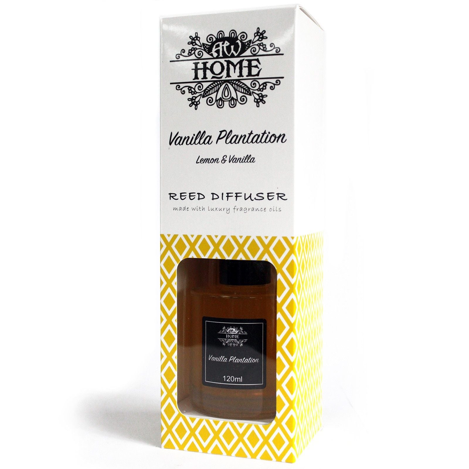 Fragrance Reed Diffuser: Vanilla Plantation - 120ml