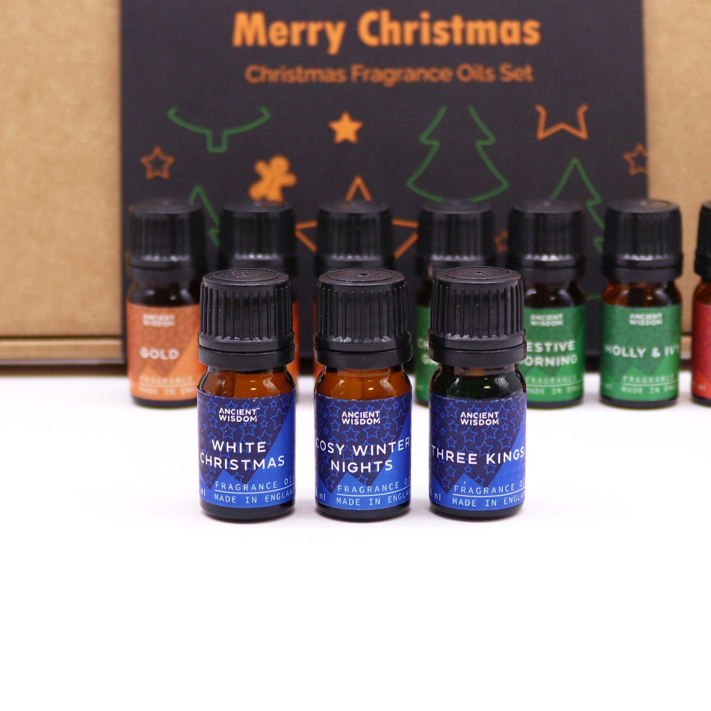 Christmas Fragrance Oil Set: Holy Scents of Christmas