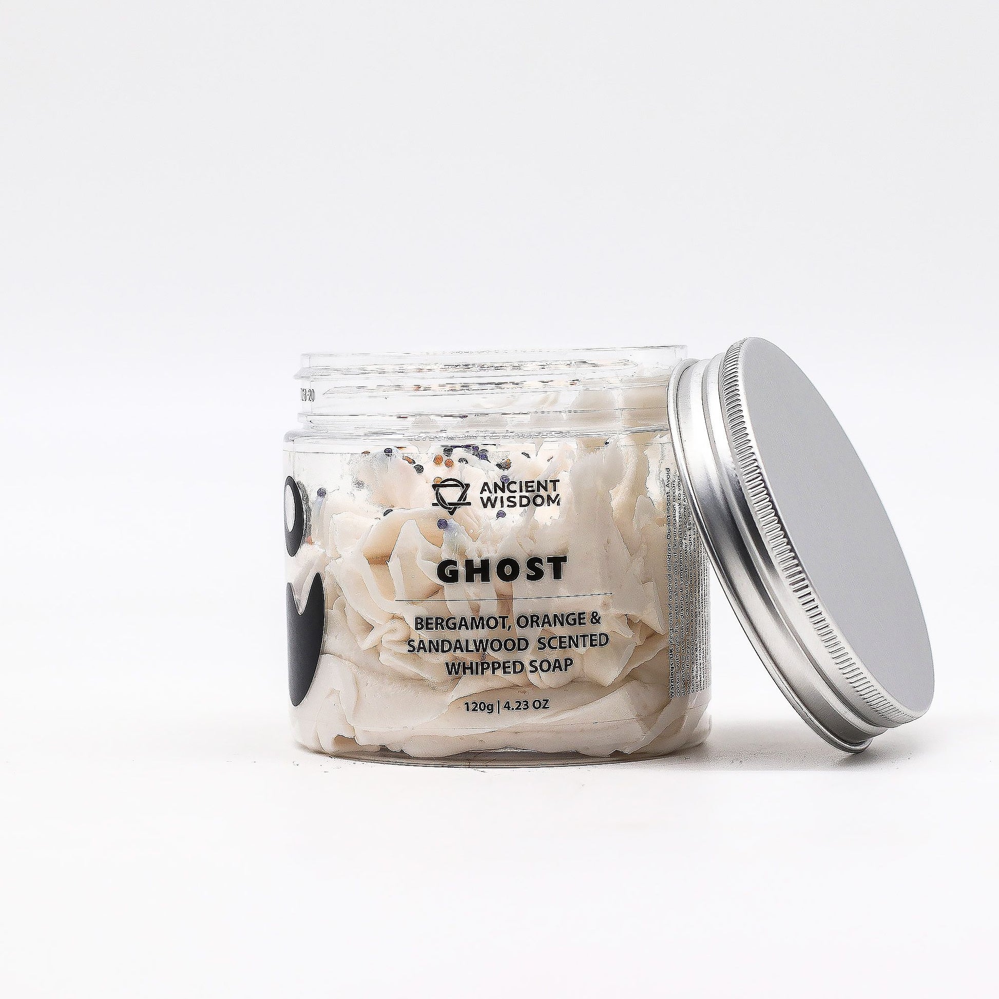Bergamot, Orange & Sandalwood Moisturising Whipped Soap - 120g