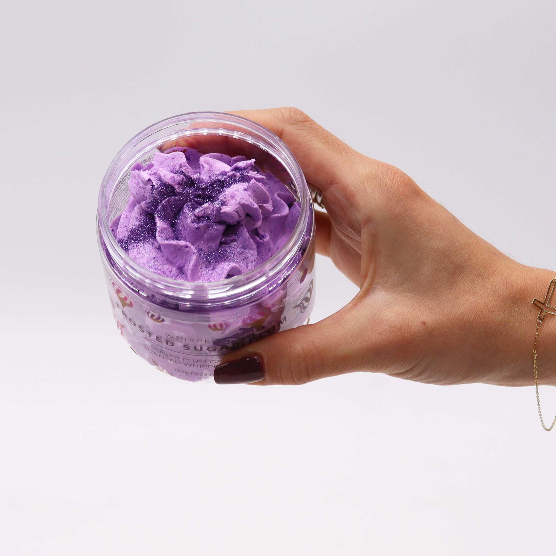 Frosted Sugar Plum Moisturising Whipped Soap - 120g