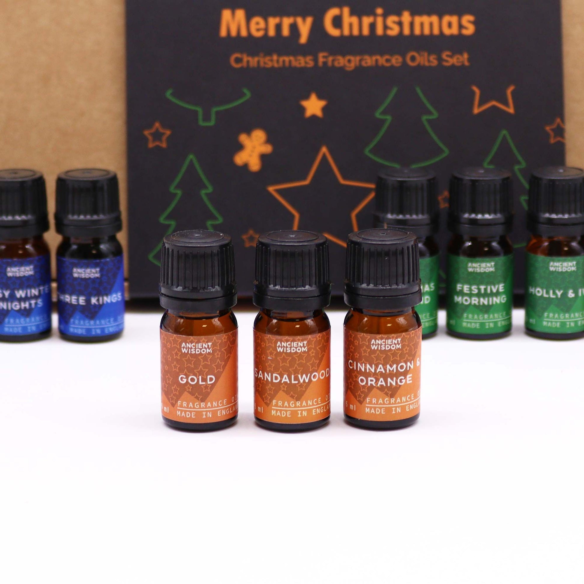 Christmas Fragrance Oil Set: Holy Scents of Christmas