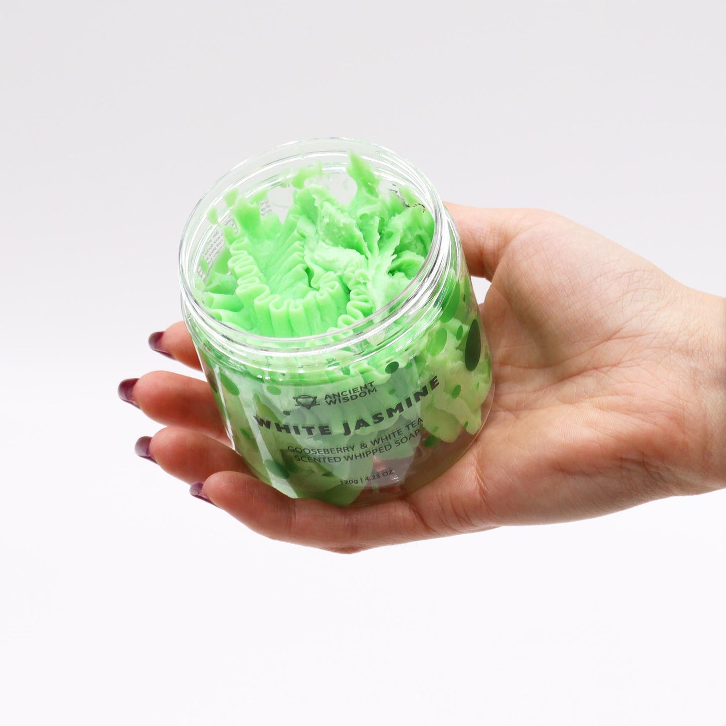 Gooseberry & White Tea Moisturising Whipped Soap - 120g