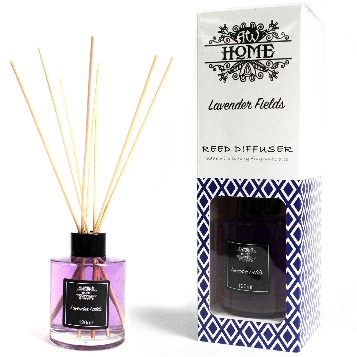 Fragrance Reed Diffuser: Lavender Fields - 120ml