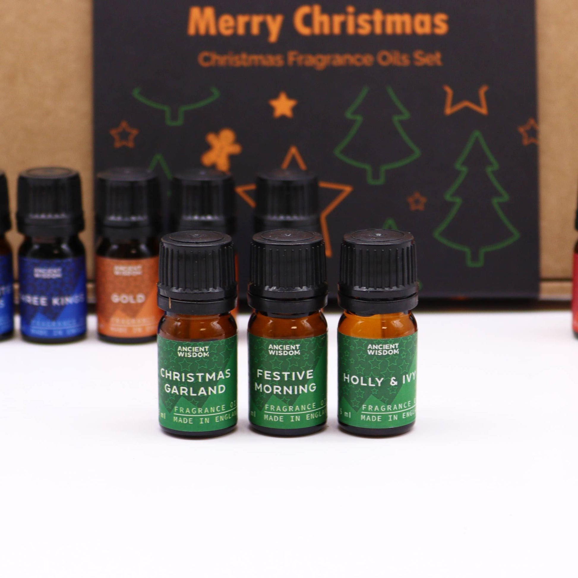 Christmas Fragrance Oil Set: Holy Scents of Christmas