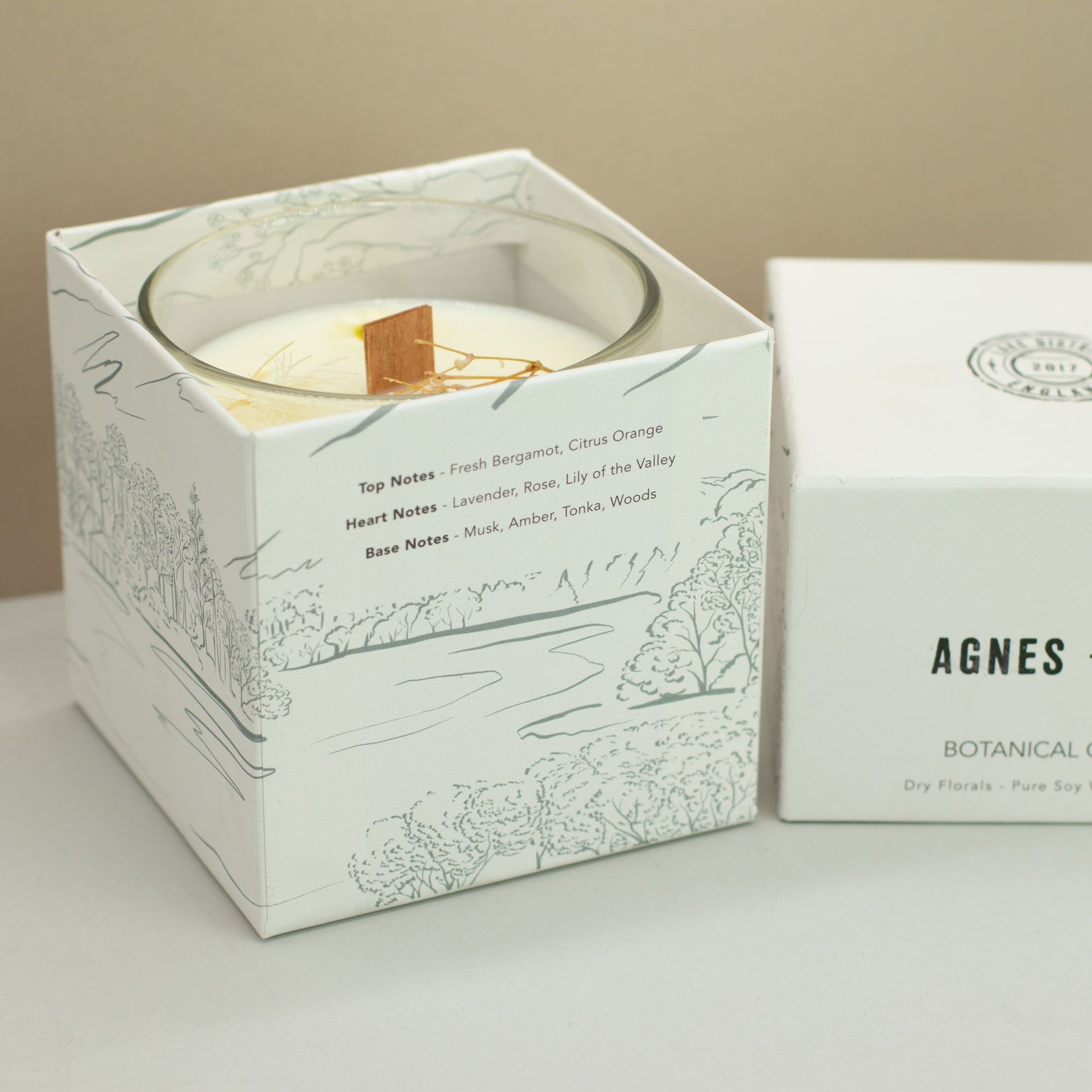 Botanical Soy Wax Candle: Windermere - 350g