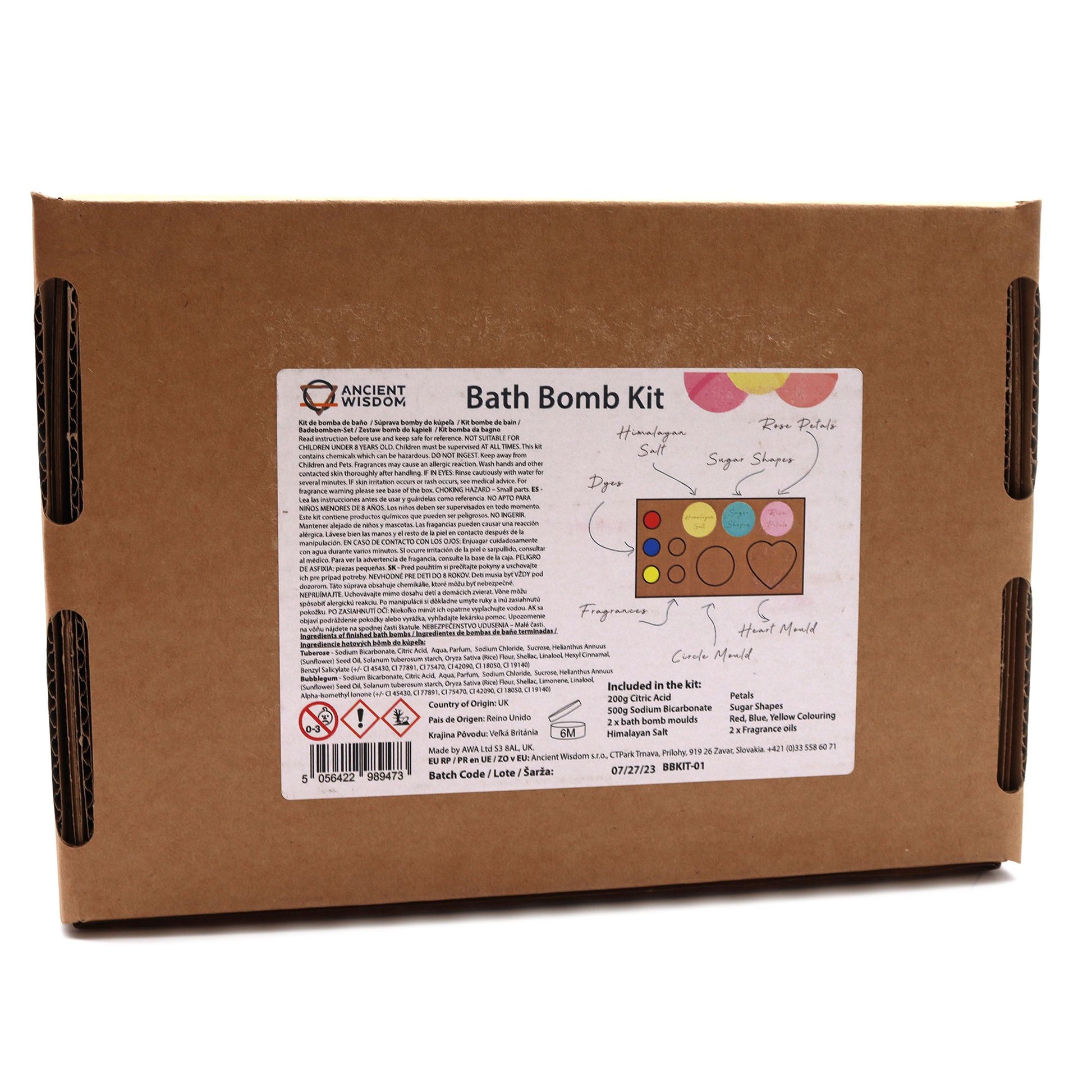 DIY Bath Bomb Kit - Masculine & Feminine Scents
