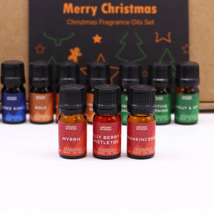 Christmas Fragrance Oil Set: Holy Scents of Christmas