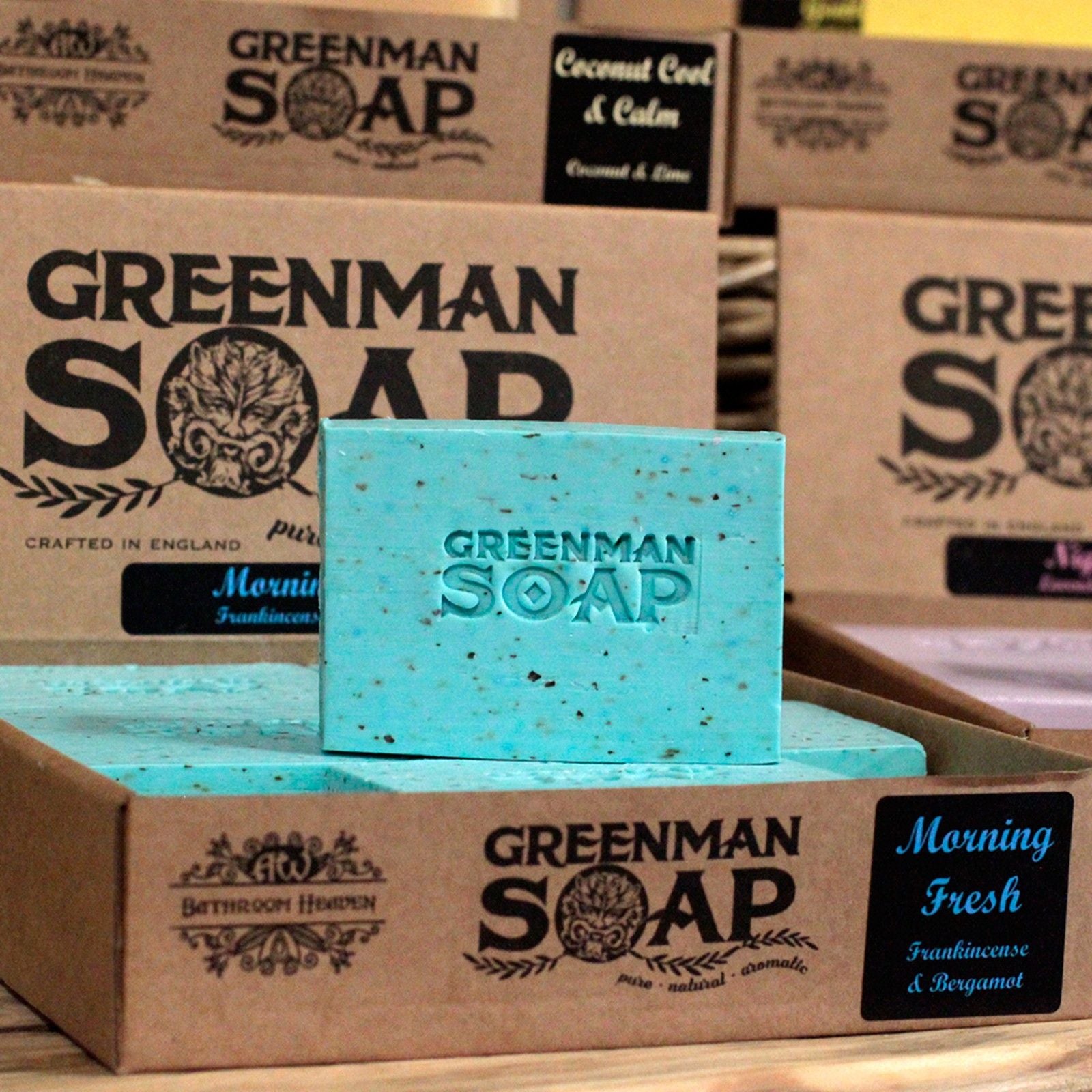 Soap Slice: Frankincense & Bergamot - Approx 100g
