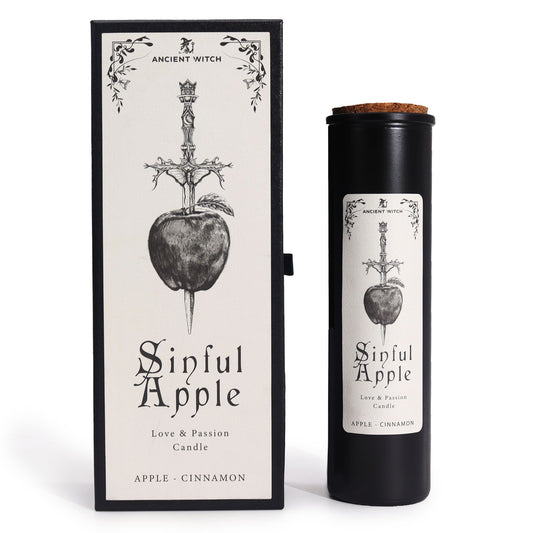 Ancient Witch Ritual Candle: Sinful Apple