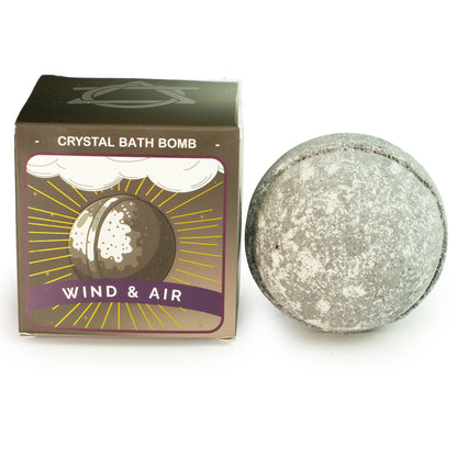 Elemental Crystal Bath Bomb: Wind & Air - 180g