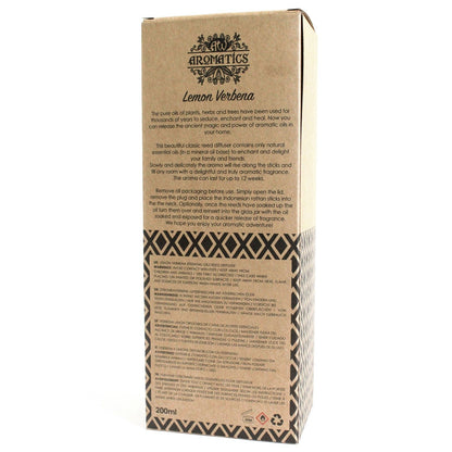 Lemon Verbena Reed Diffuser: Sweet Citrus Aroma - 200ml