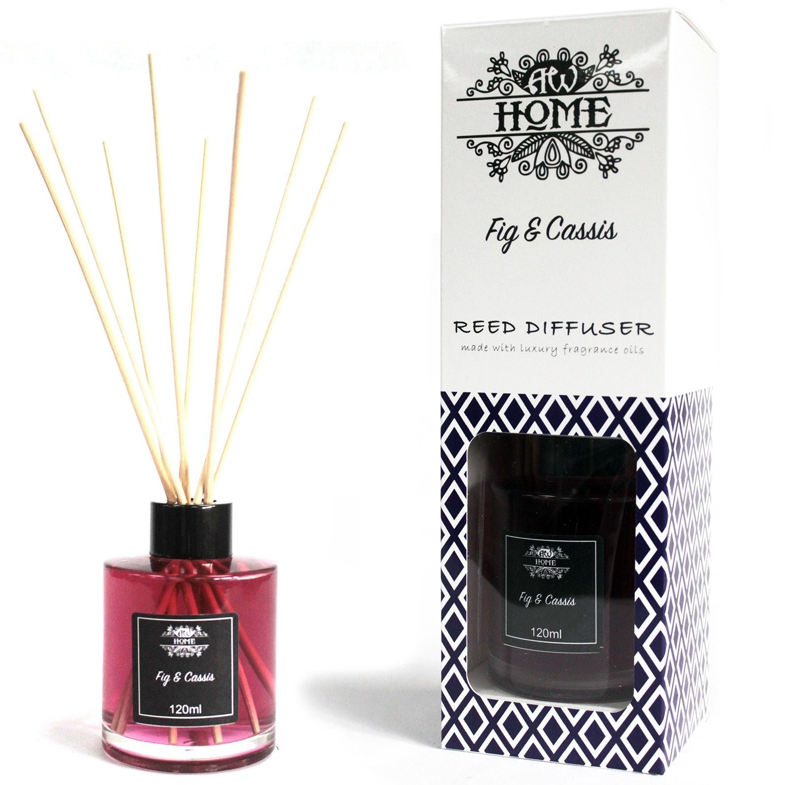 Fragrance Reed Diffuser: Fig & Cassis - 120ml