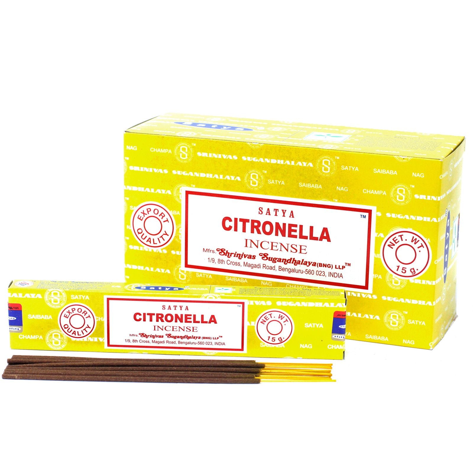 Satya Incense Sticks - Citronella