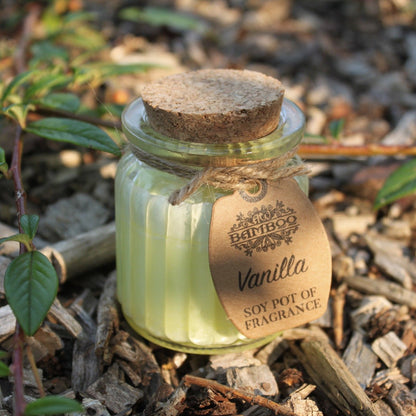 Fragrance Candle Pots: Vanilla - (Set of 2)
