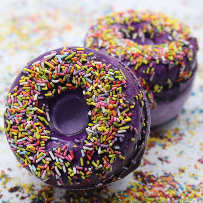 Blackberry & Almond Doughnut Bath Bomb - 180g - Bath & Soak
