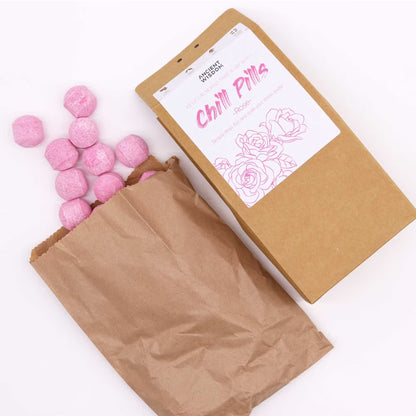 Pack of 30 Mini Bath Bombs - Rose - Bath & Soak