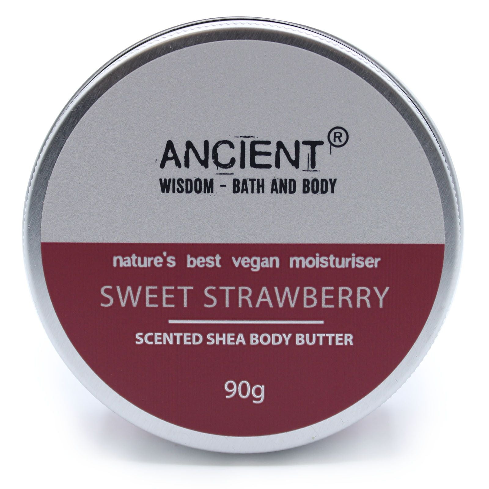 Scented Shea Body Butter: Sweet Strawberry - 90g