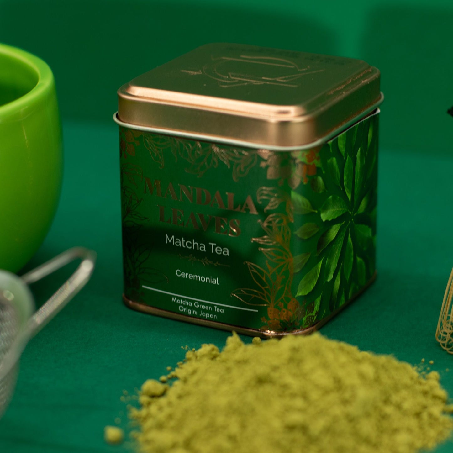 Mandala Leaves: Ceremonial Matcha Tea - 50g