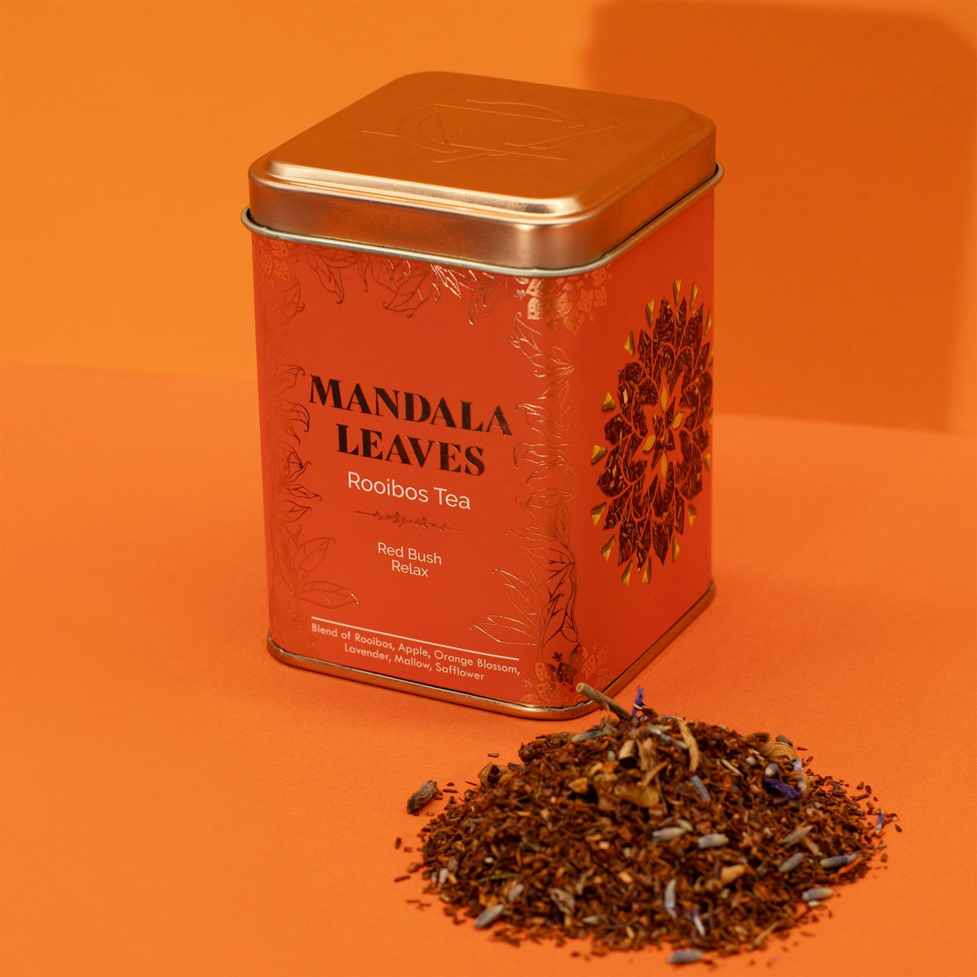 Mandala Leaves: Red Bush Relax Tea - 50g