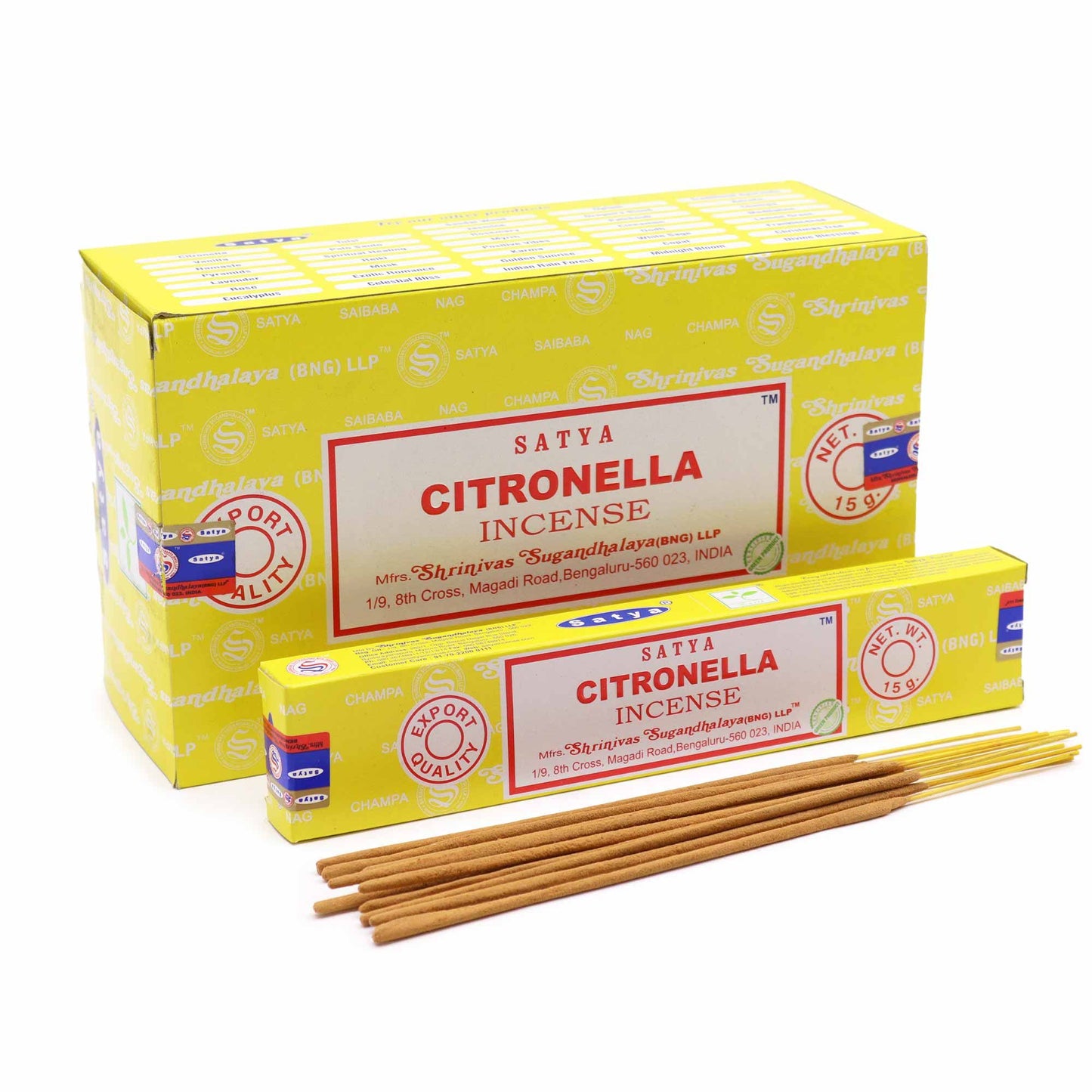Satya Incense Sticks - Citronella